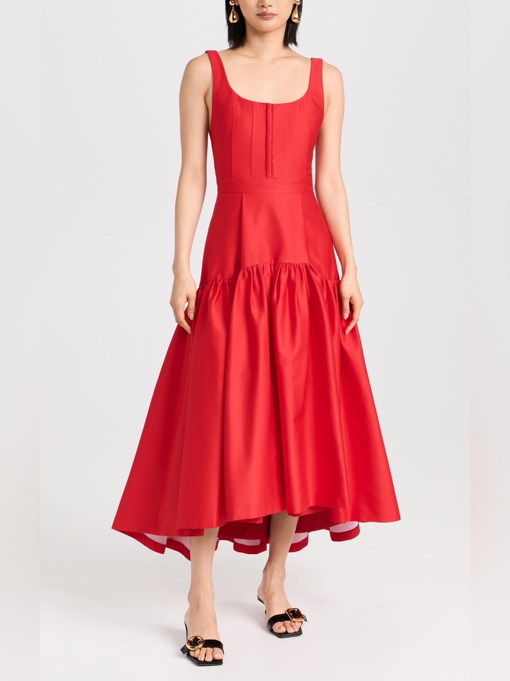 Alice + Olivia Diana Midi Dress